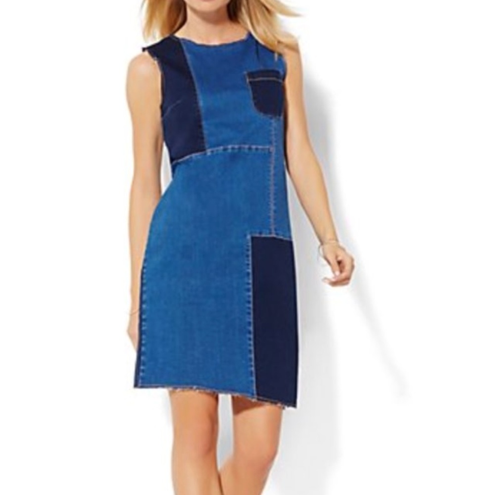 New York & Company Soho Jean Dress